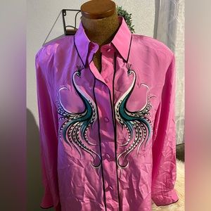 Bob Mackie Silk Blouse